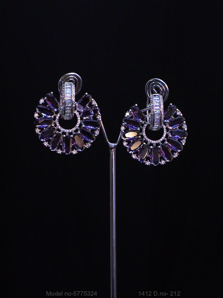 Diamond Replica Earrings - Style 8 - Amaara World