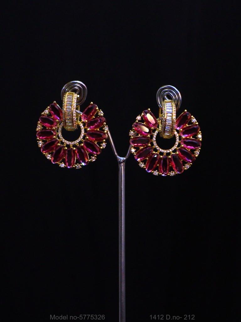 Diamond Replica Earrings - Style 10 - Amaara World