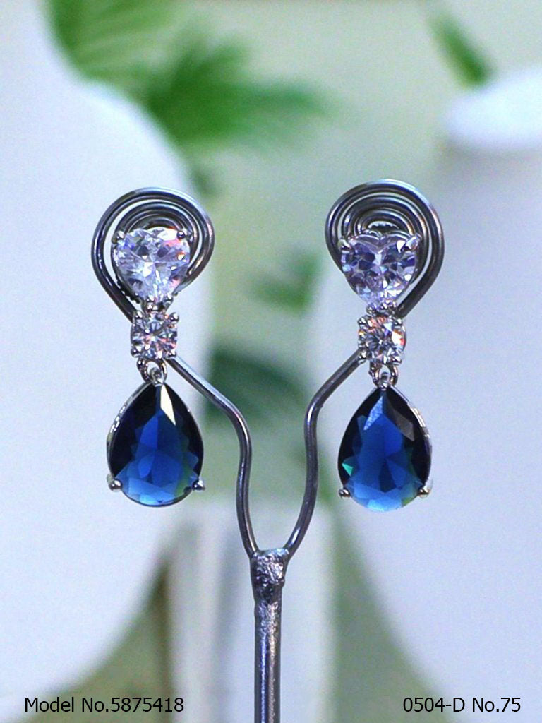 CZ Earrings - Style 2 - Amaara World