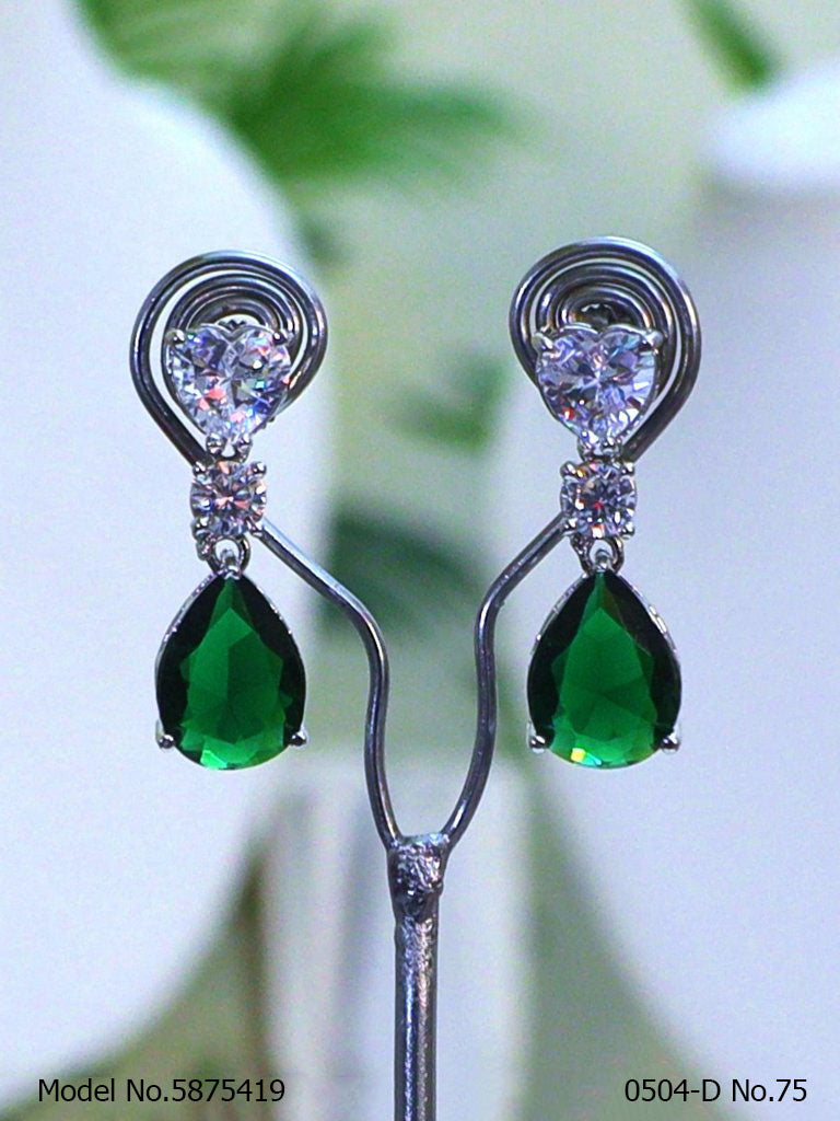 CZ Earrings - Style 3 - Amaara World