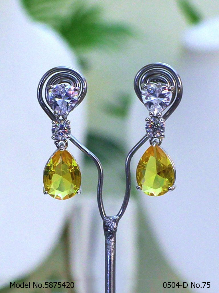 CZ Earrings - Style 4 - Amaara World