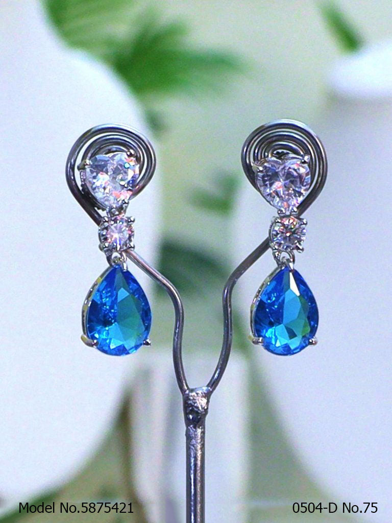 CZ Earrings - Style 5 - Amaara World