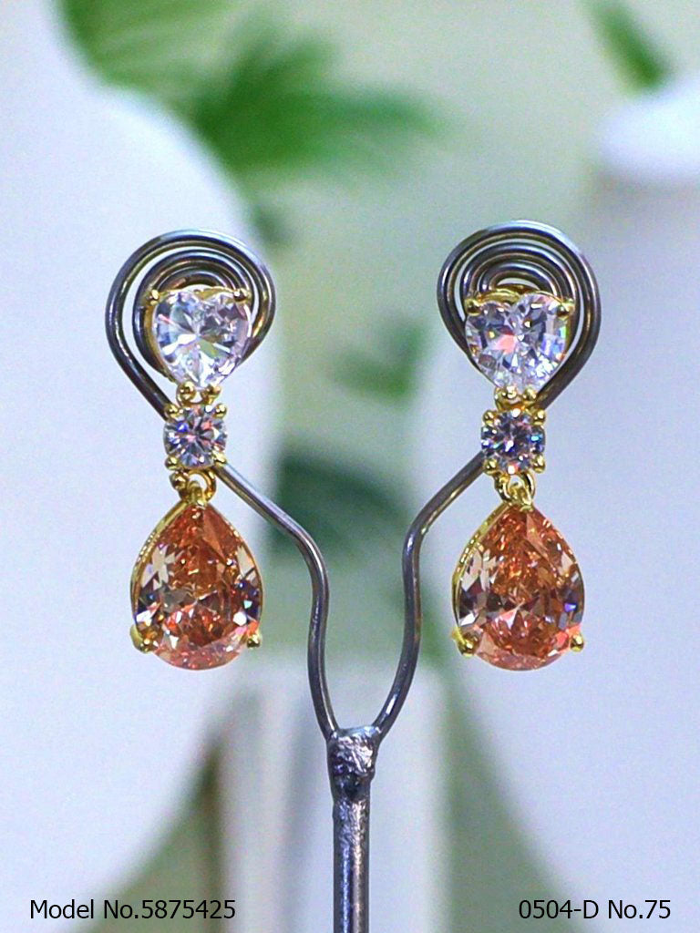 CZ Earrings - Style 9 - Amaara World