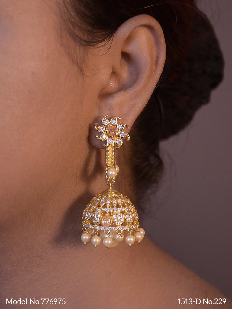 International Design | Cz Earrings - Style 2 - Amaara World
