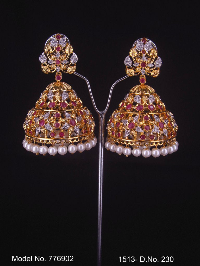 Zircon Earrings can be a Gift - Style 2 - Amaara World