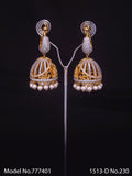Imitation Jewelry | Cz Earrings - Style 1 - Amaara World