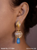 Designer Handmade Cz Earrings - Style 1 - Amaara World