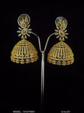 Cz Designer Long Earrings - Amaara World USA - SKU 776931