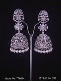 Statement Earrings with AD stones - Style 1 - Amaara World