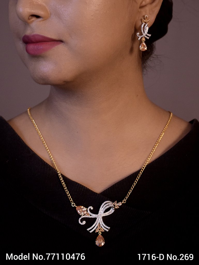 Ideal Gift for a Woman | Cz Set - Style 1 - Amaara World