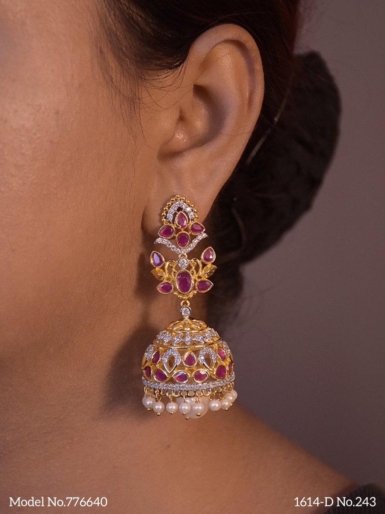 Bridal Earrings | Original Cz - Style 1 - Amaara World
