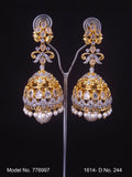 Designer Handmade Cz Earrings - Amaara World USA - SKU 776997