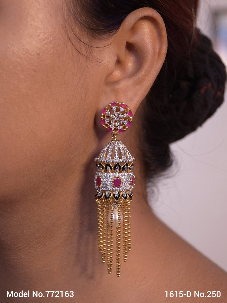 Wedding Earrings | Partywear - Style 2 - Amaara World