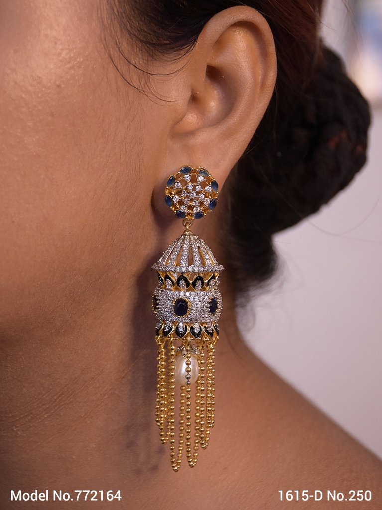 Wedding Earrings | Partywear - Style 3 - Amaara World