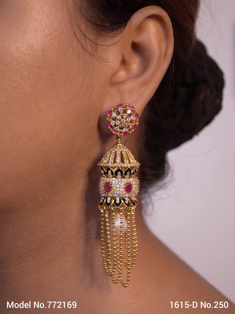 Wedding Earrings | Partywear - Style 4 - Amaara World