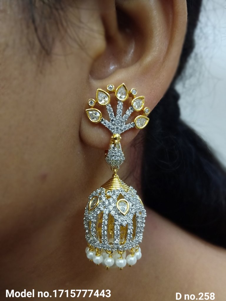Wedding Earrings | Partywear - Style 4 - Amaara World