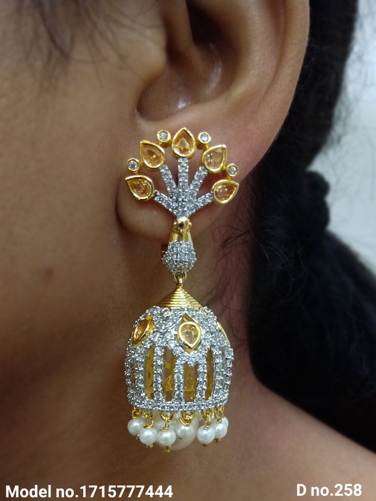 Wedding Earrings | Partywear - Style 5 - Amaara World