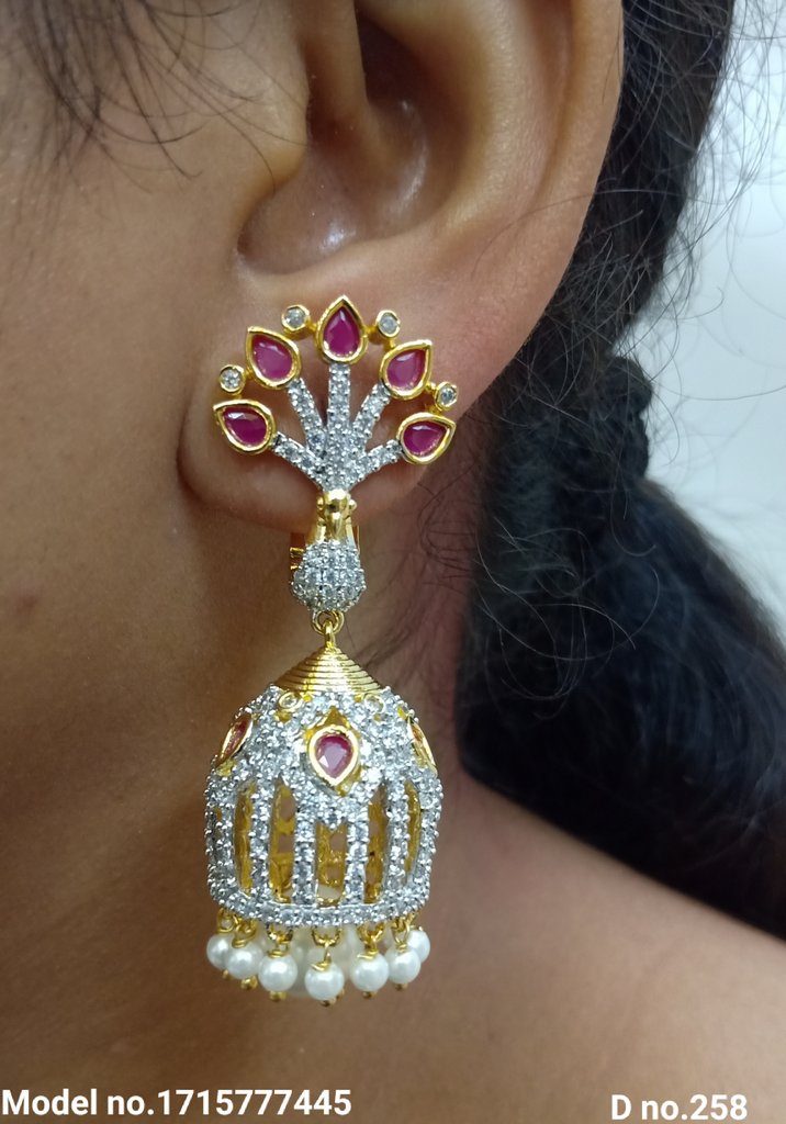 Wedding Earrings | Partywear - Style 6 - Amaara World