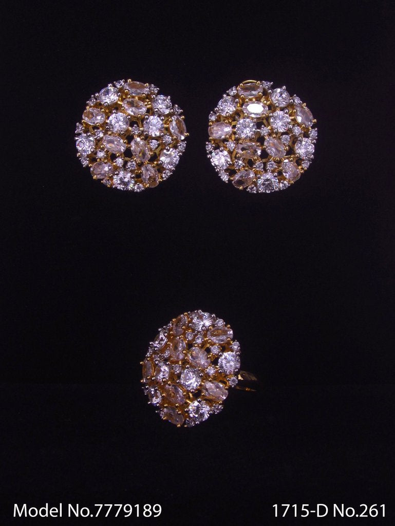Earring With Finger Rings