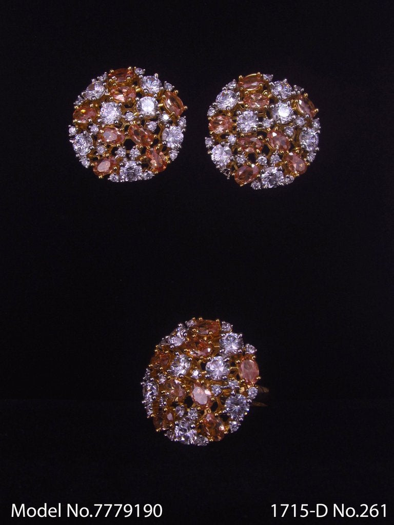 Earring With Finger Rings