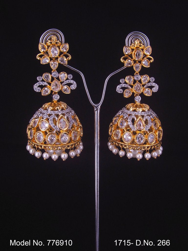 Diamond Replica Earrings - Style 1 - Amaara World