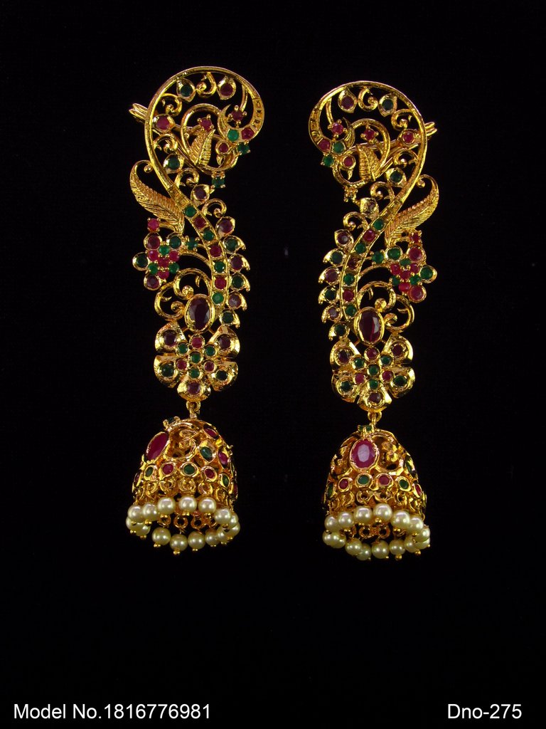 Earrings made of Cubic Zircons - Style 2 - Amaara World