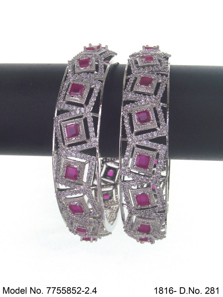 Diamond Glow Bangles - Amaara World USA - SKU 7755852