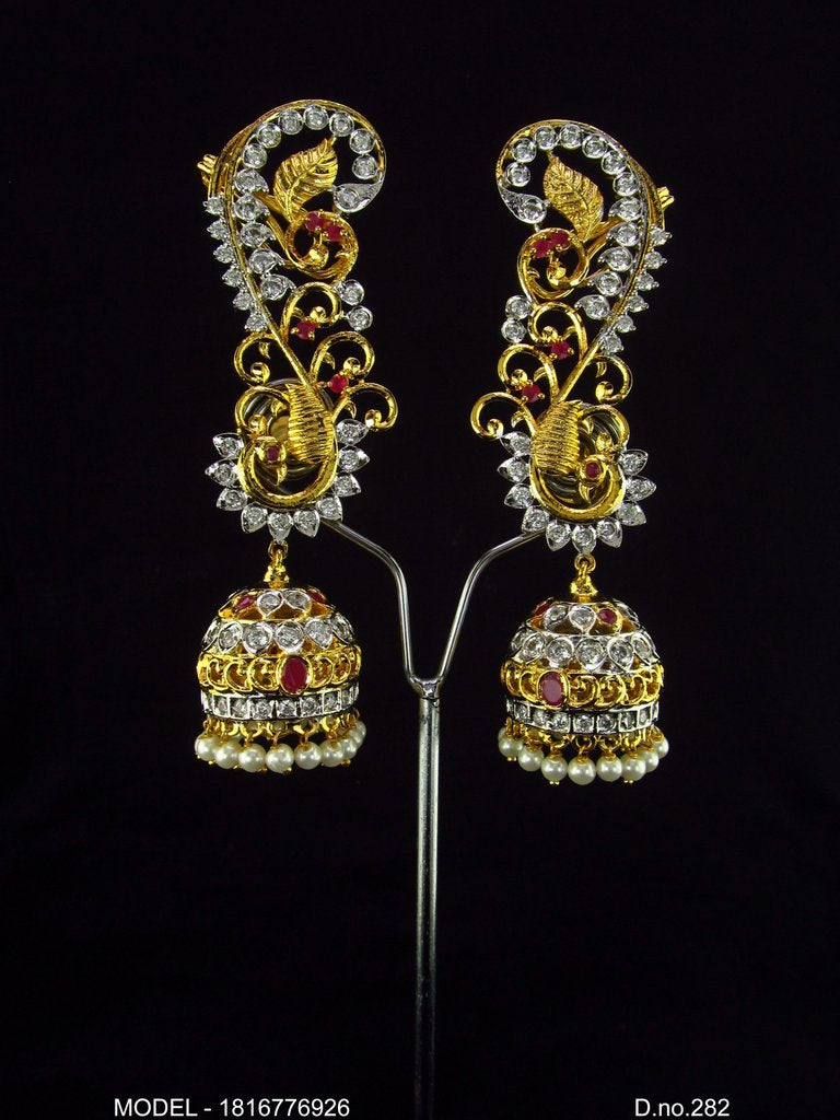 Cz Earrings - Style 1 - Amaara World