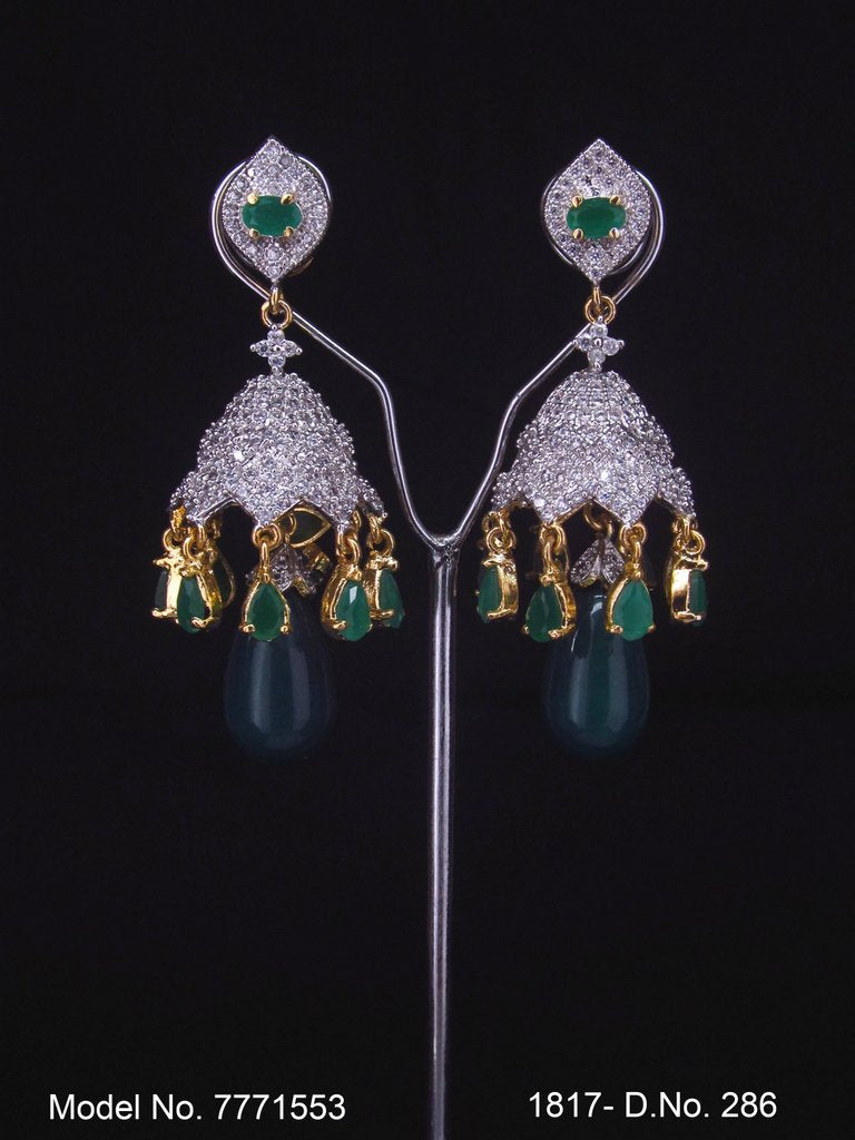 Designer Collection | AD Earrings - Style 2 - Amaara World