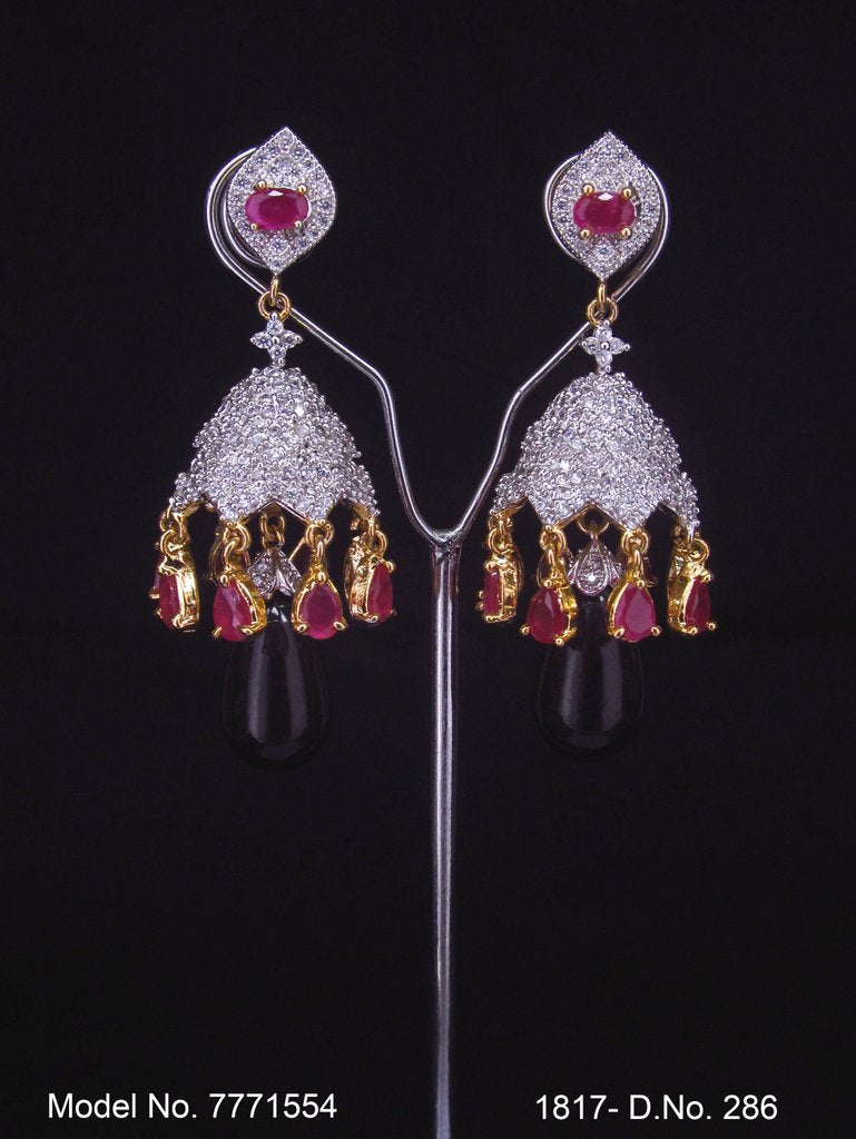 Designer Collection | AD Earrings - Style 3 - Amaara World