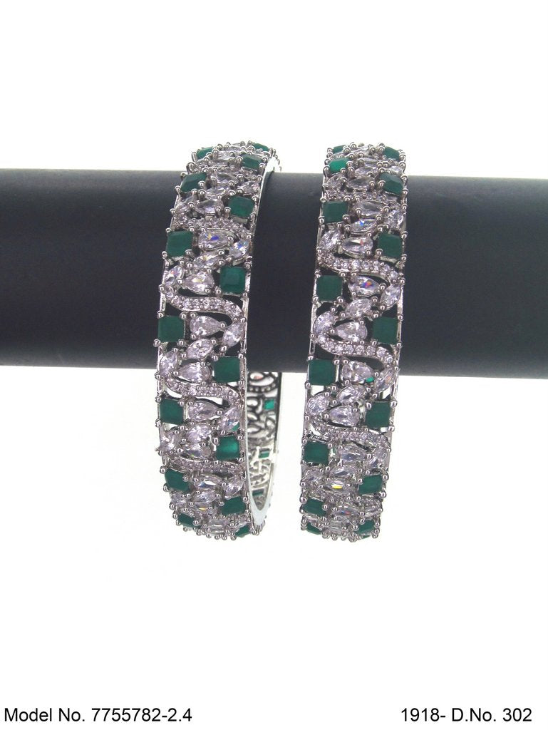 Royal Spark CZ Bangles - Amaara World USA - SKU 7755782