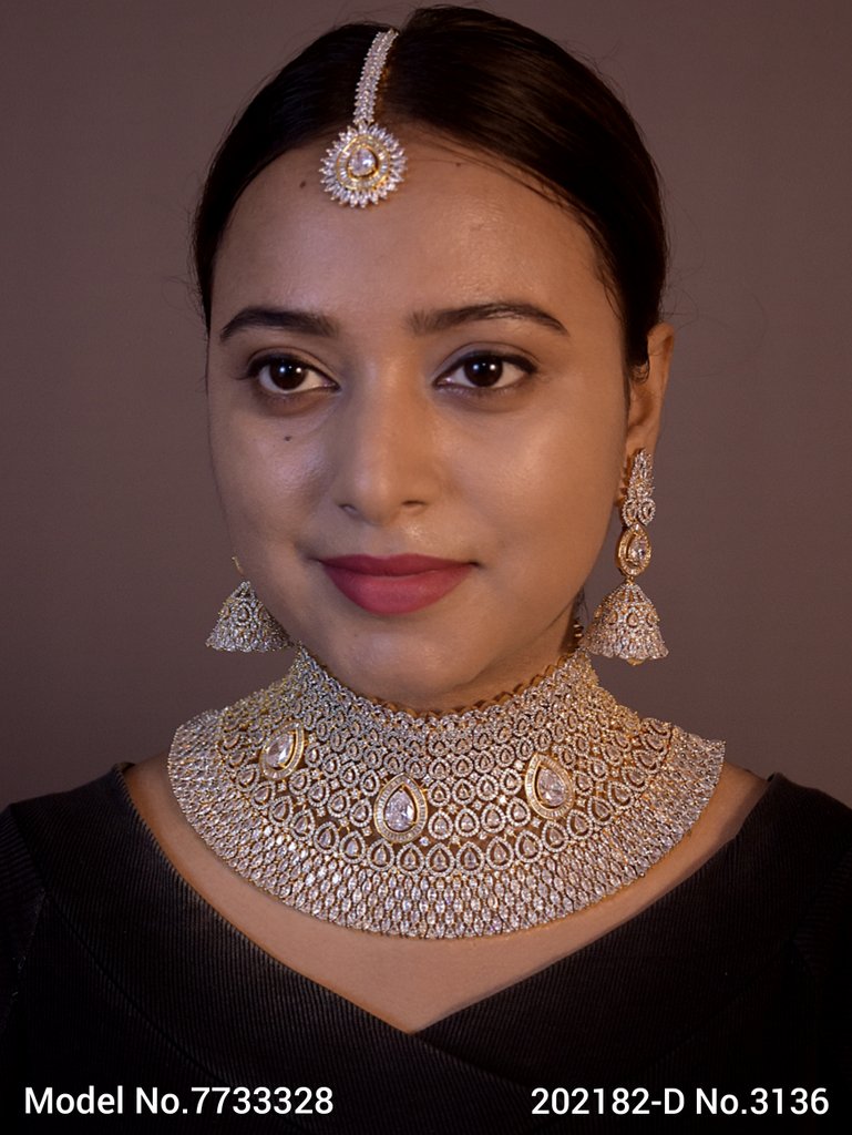 Real Zircon Fashion Jewelry Set - 7733328 - View 1