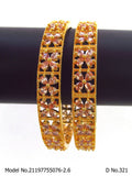 Luxury Line Bangles - Amaara World USA - SKU 7755076