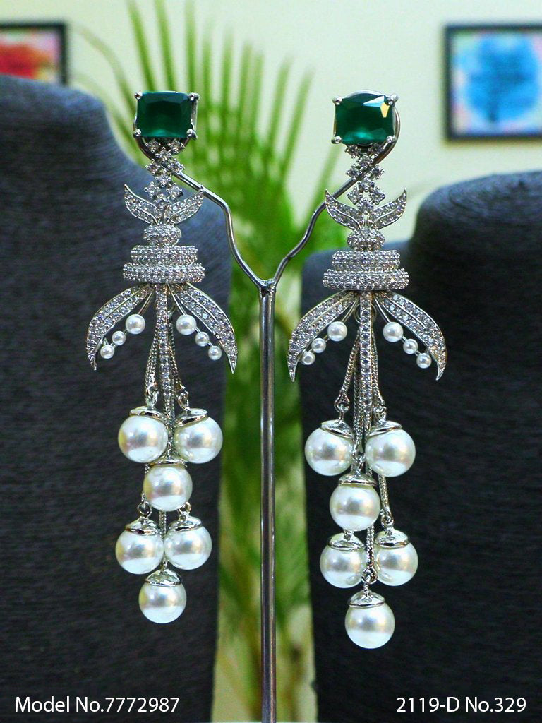 Cubic Zirconia | Earrings - Amaara World USA - SKU 7772987