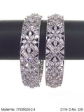 Crown Glow CZ Bangles - Amaara World USA - SKU 7755930