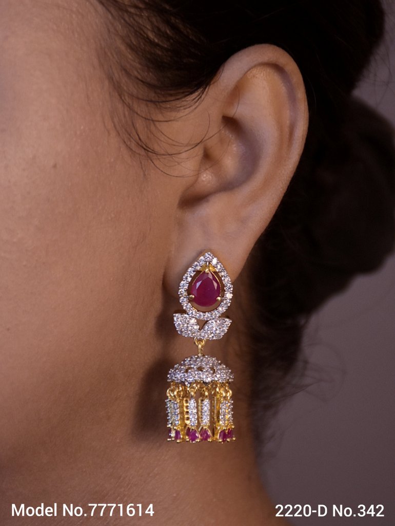 Imitation Jewelry | Cz Earrings - Amaara World USA - SKU 7771614