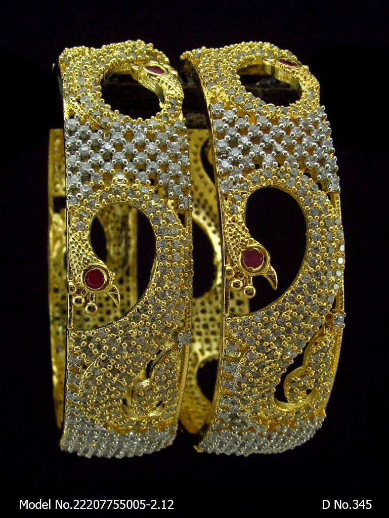 Diamond Glow Bangles - Amaara World USA - SKU 7755005