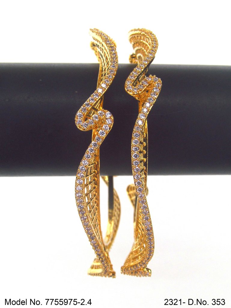 Diamond Glow Bangles - Amaara World USA - SKU 7755975