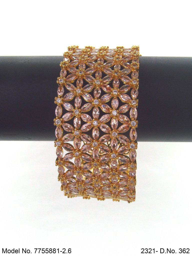 Royal Spark CZ Bangles - Amaara World USA - SKU 7755881