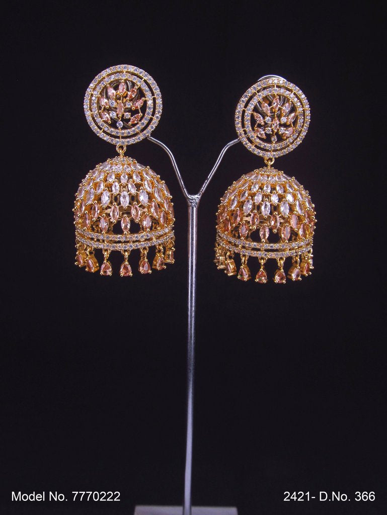 Bridal Earrings | Original Cz - Style 3 - Amaara World