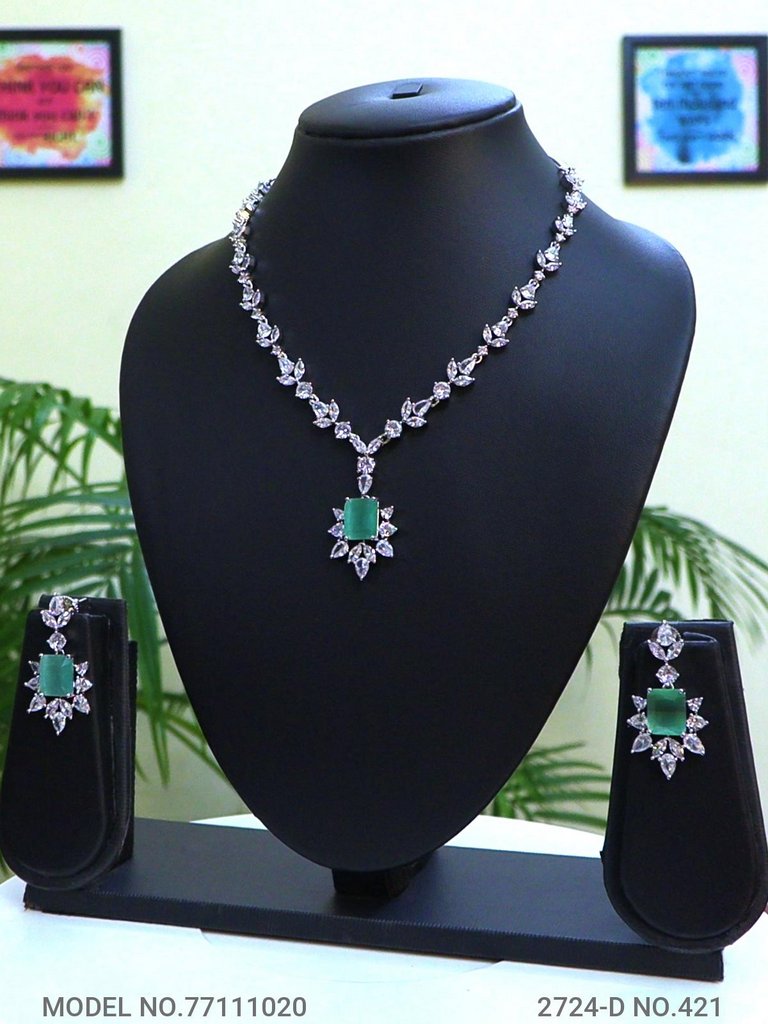 Cz Necklaces| Traditional Trendy Gift Ideas - Style 1 - Amaara World