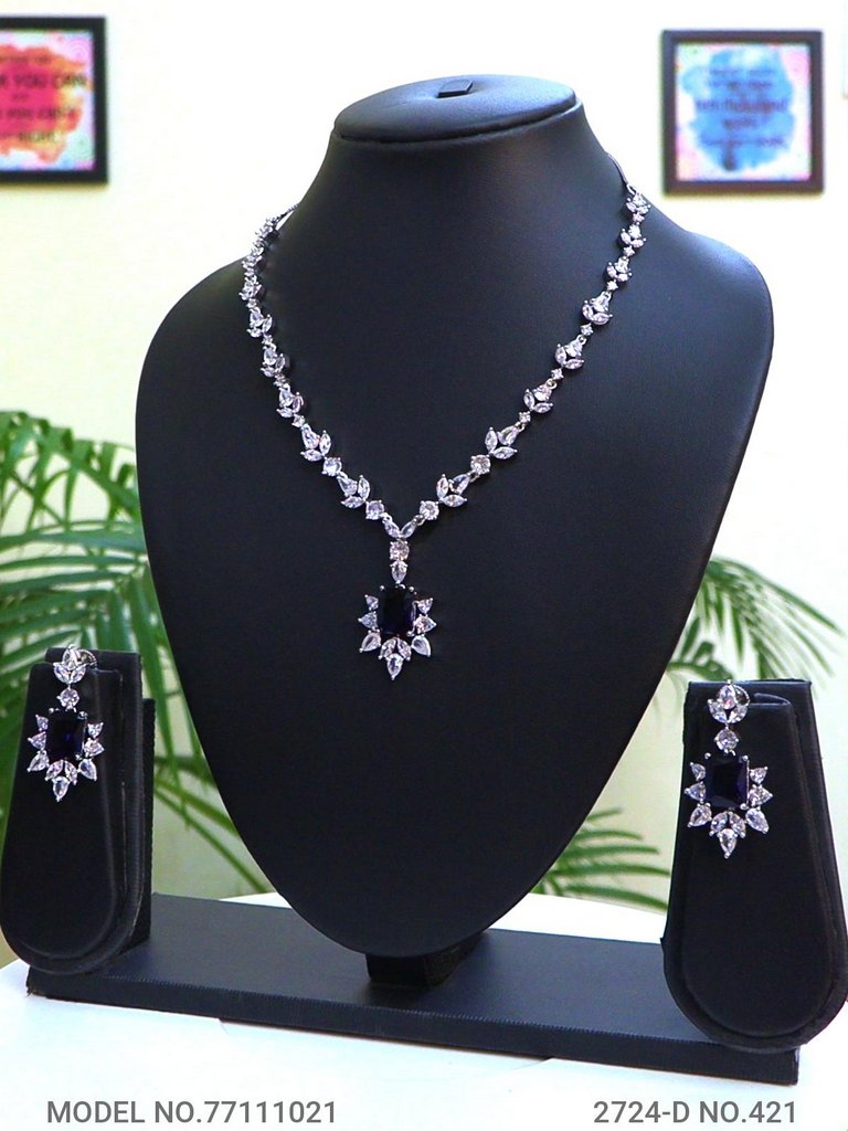 Cz Necklaces| Traditional Trendy Gift Ideas - Style 2 - Amaara World