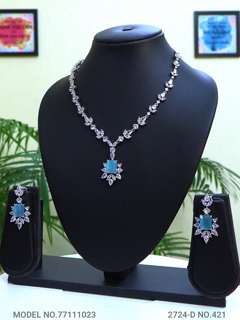 Cz Necklaces| Traditional Trendy Gift Ideas - Style 3 - Amaara World