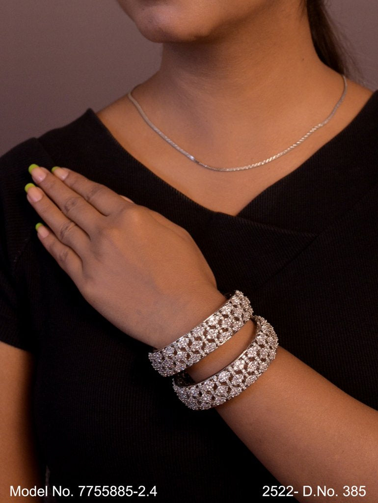 Eternal Love Bangles - View 2 - Amaara World