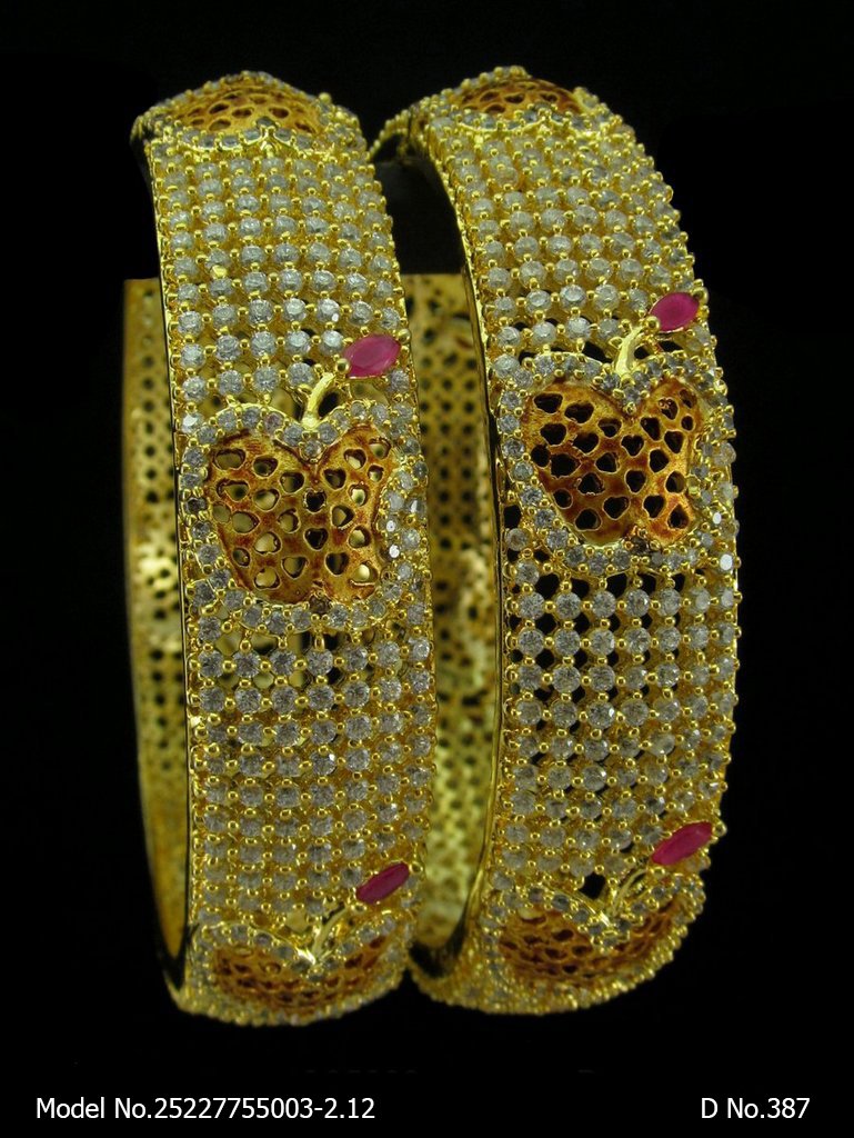 Crystal Shine Bangles - Amaara World USA - SKU 7755003