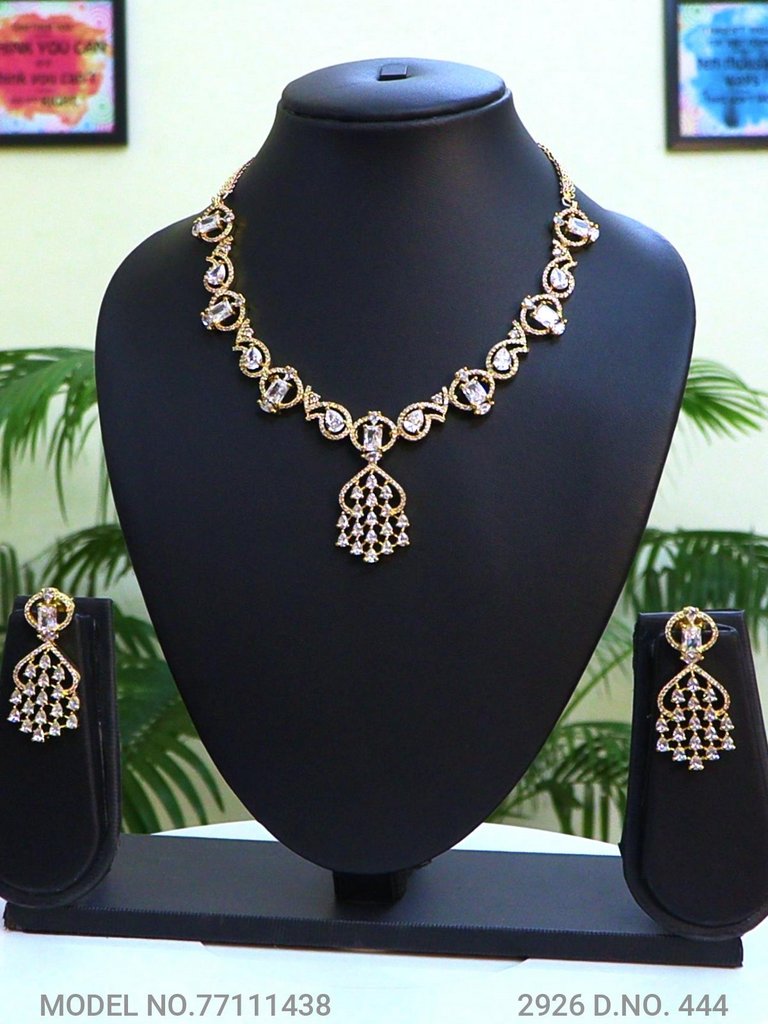 Ideal Gift for a Woman | Cz Set - Style 5 - Amaara World