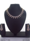 Made in India | Cz Necklace Set - Style 1 - Amaara World