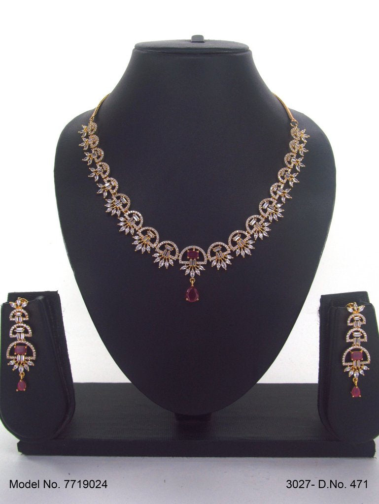 Classic Necklace Set - Style 1 - Amaara World