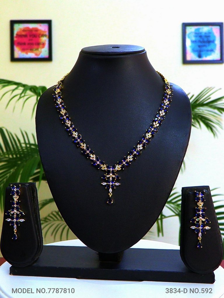 Bridesmaid Necklace Set for Traditional Weddings - Style 4 - Amaara World