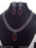 Made in India | Cz Necklace Set - Style 1 - Amaara World